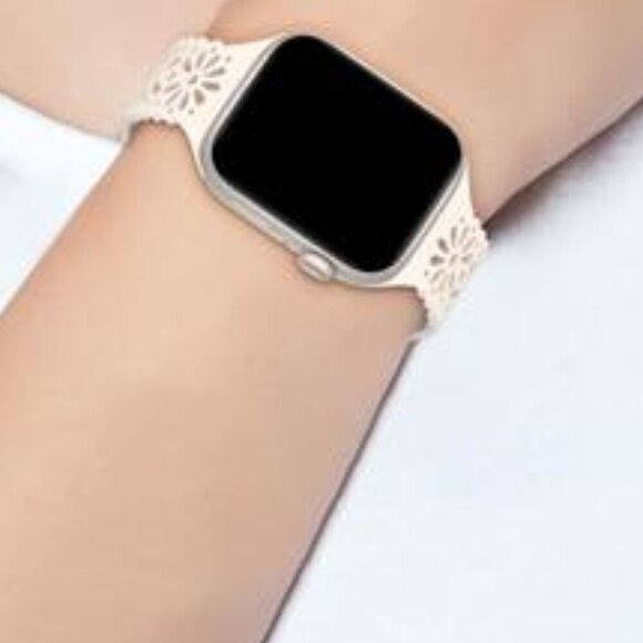 6 Pack Boho Lace Apple Watch Bands - Picture 3 of 6